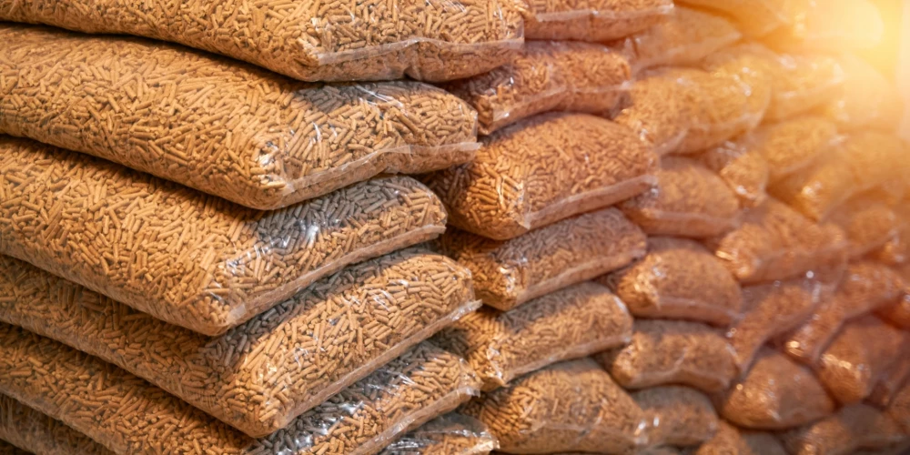 Холодная зима привела к дефициту гранул и брикетов в Латвии