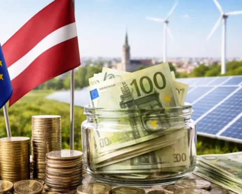 Латвия получает рекордные кредиты от Европейского инвестиционного банка