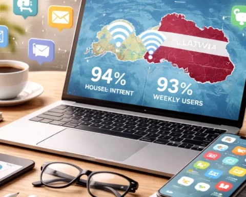 Латвия увеличивает время онлайн: опрос оценит интернет-привычки жителей