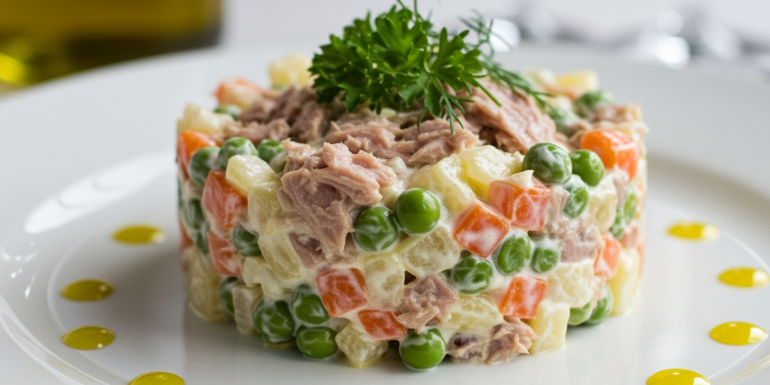 Оливье с тунцом: новый взгляд на традиционный салат