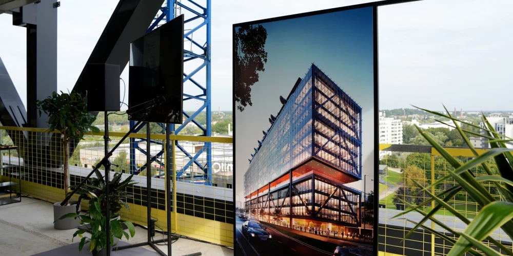 Открытие офисного центра класса A в Риге запланировано на 2026 год