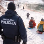 Полиция Даугавпилса обращается к жителям о соблюдении общественного порядка зимой