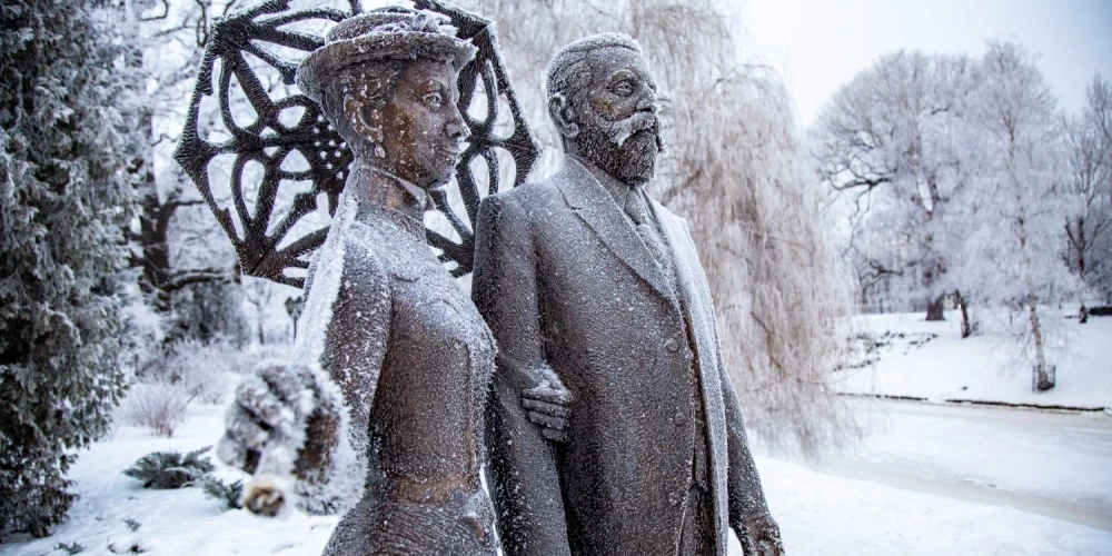 Пятница в Латвии: морозы сохраняются, солнце изредка просвечивает