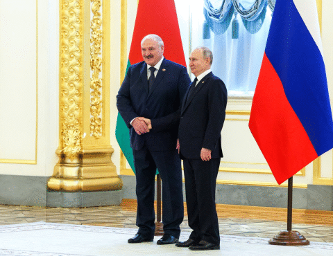 Россия не влияет на внутреннюю политику Лукашенко, утверждает Бюро по защите Сатверсме