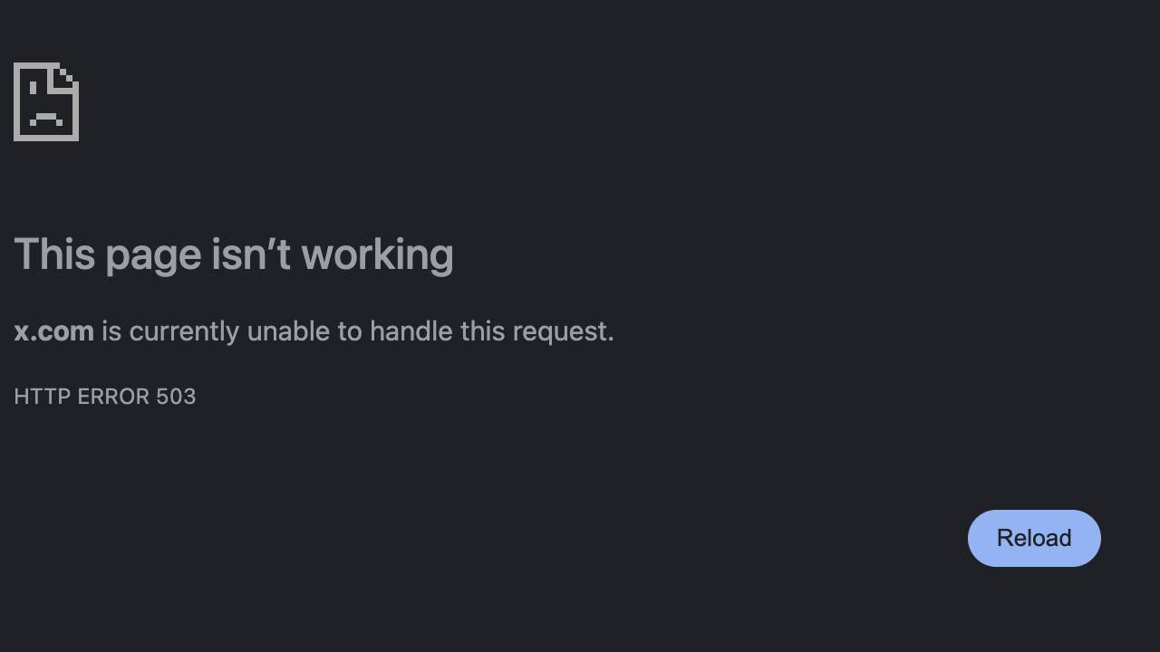 Сбой на платформе X 16 января 2026 — пользователи сообщают о невозможности доступа