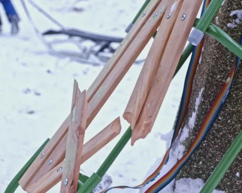 Сезон катания на санках в Латвии начался с переломов лицевых костей и повреждений позвоночника