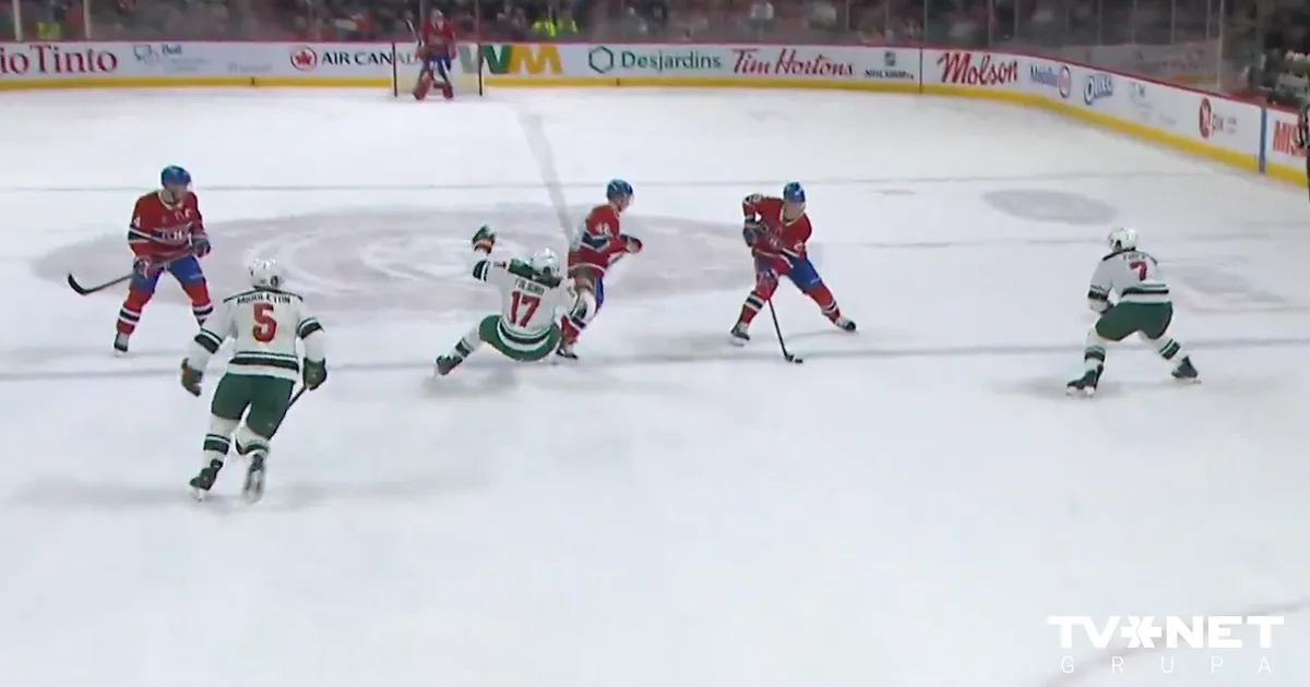 Судья НХЛ извинился перед игроком за ошибочное удаление в матче Канадиенс и Уайлд