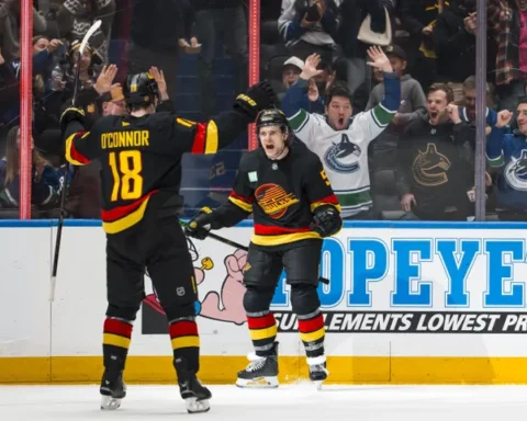 Теодор Блюгер забросил шайбу в меньшинстве и установил новый рекорд Латвии в НХЛ