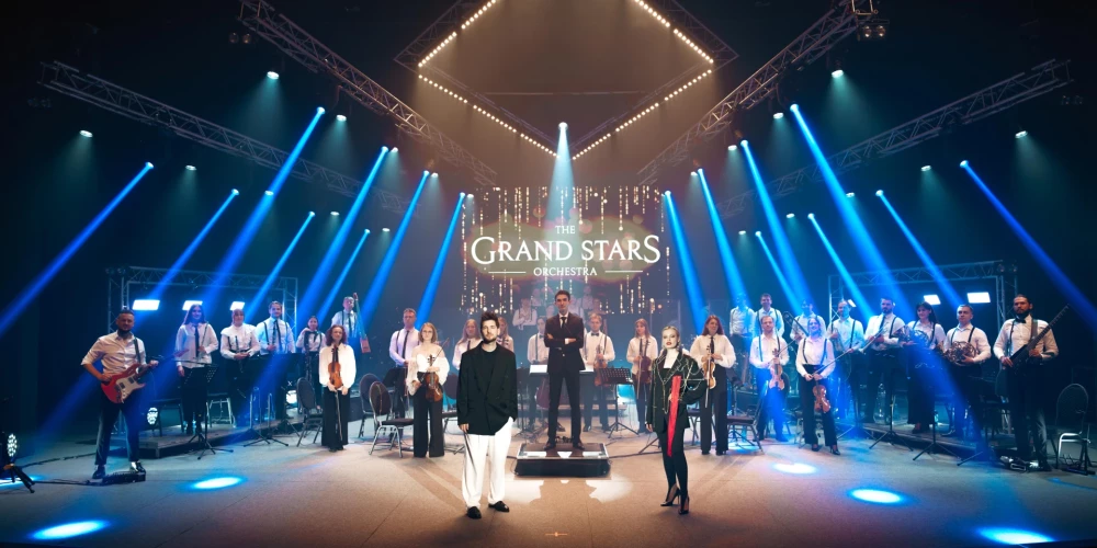 The Grand Stars Orchestra исполнит хиты Голливуда в Xiaomi Arēna в Риге
