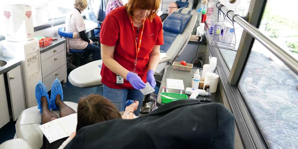 В Латвии рекордный рост активности доноров крови за 13 лет