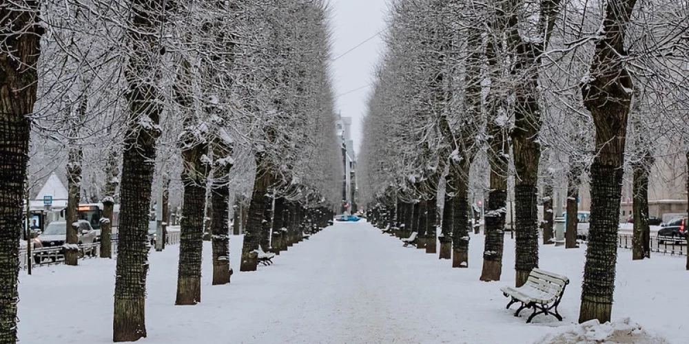 В понедельник в Латвии ожидается холодная и сухая погода, на востоке до -20°