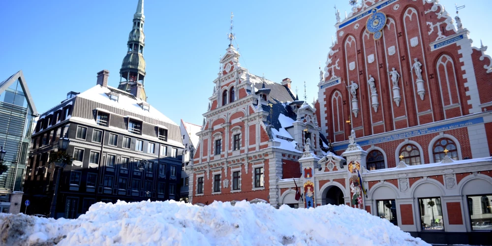 В пятницу в Латвии ожидается солнечная и морозная погода