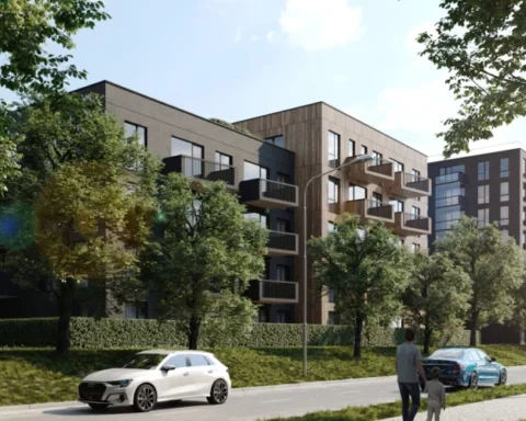 В Риге начинается строительство жилого квартала за 32 млн евро с 233 квартирами