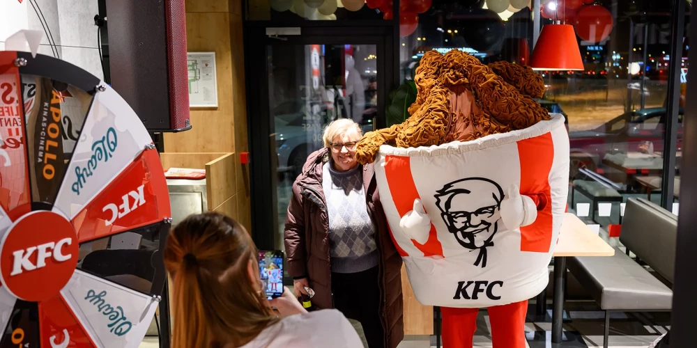 В Риге открылся второй ресторан KFC в Латвии