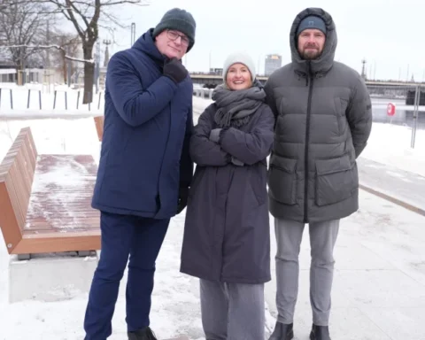 В Риге открыт променад Мукусалас: реконструкция набережной между мостами завершена за 20,8 млн евро