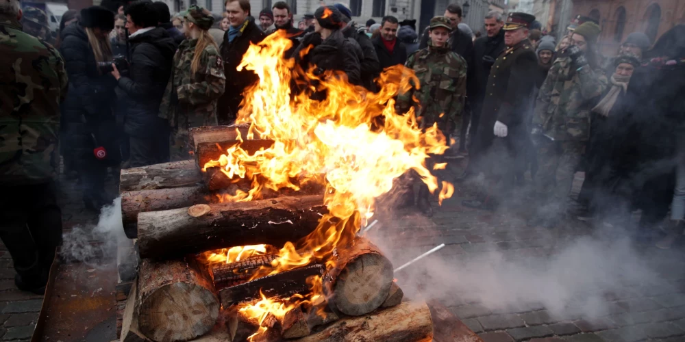 В Риге проходят мероприятия памяти о событиях баррикад 1991 года