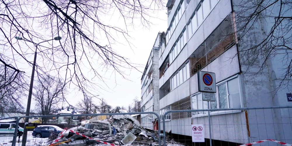 Восстановление дома после взрыва в Баускасе: какую помощь получат жильцы