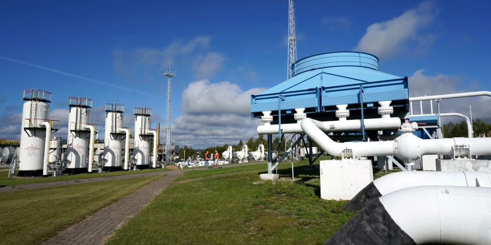 Запасы природного газа в Латвии снизились до 33,6% в Инчукалнском хранилище