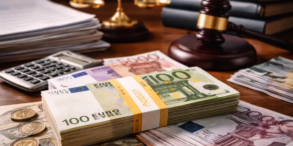 Житель Латвии обязан выплатить 689 тысяч евро за уклонение от налогов