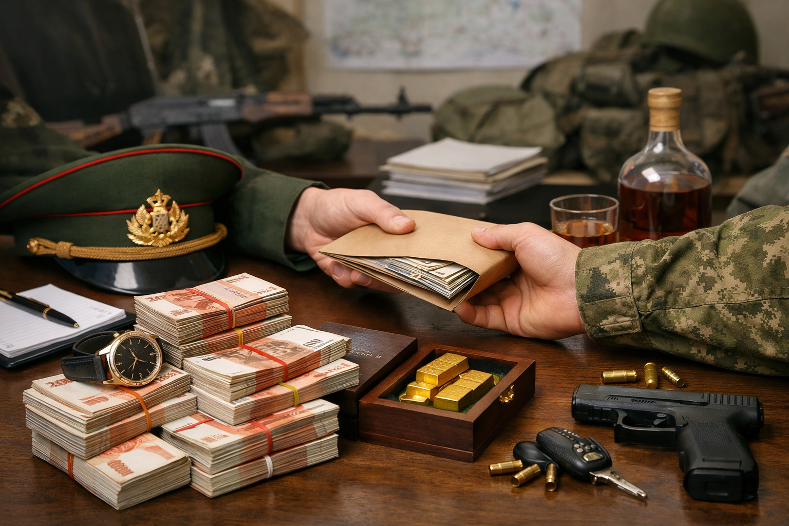 Взятки и поборы в российской армии превратились в системный бизнес на фоне рекордного роста коррупции