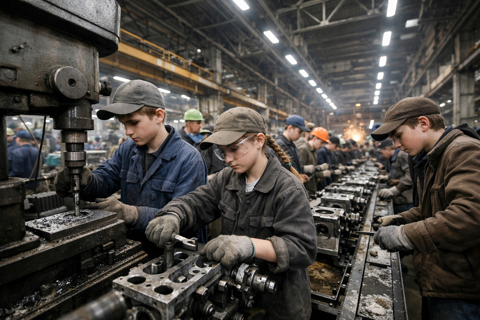 Реформа трудового законодательства: несовершеннолетние как ресурс для промышленности в условиях кадрового дефицита