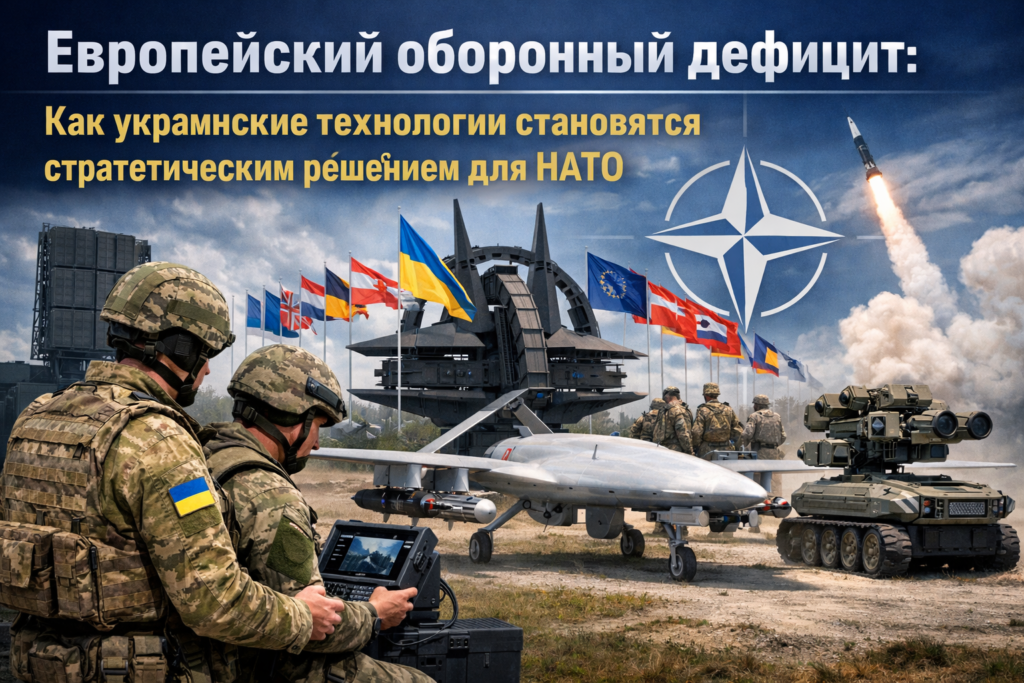 Европейский оборонный дефицит: как украинские технологии становятся стратегическим решением для НАТО