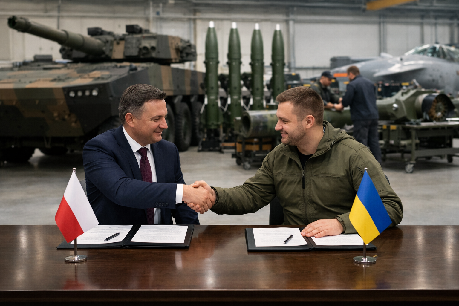 Польша и Украина запускают совместное производство вооружений на основе подписанного письма о намерениях