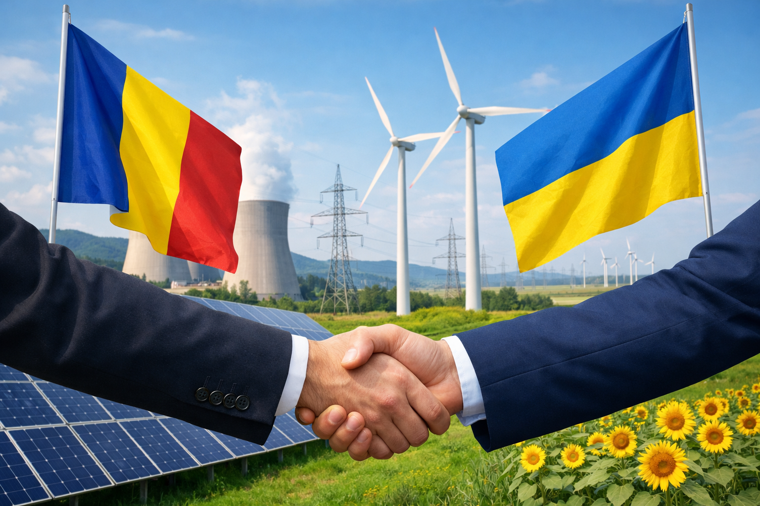 Энергетическое партнерство с Украиной укрепляет роль Румынии в регионе и способствует «зеленому переходу»