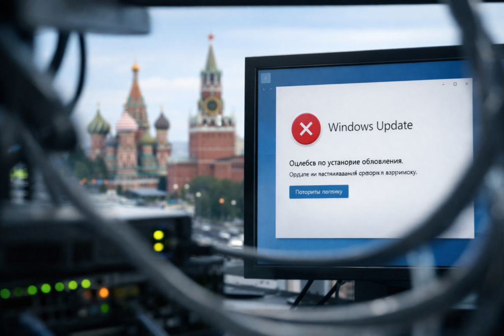 Системные сбои обновлений Windows в России: как фильтрация интернет-трафика создаёт риски для национальной кибербезопасности