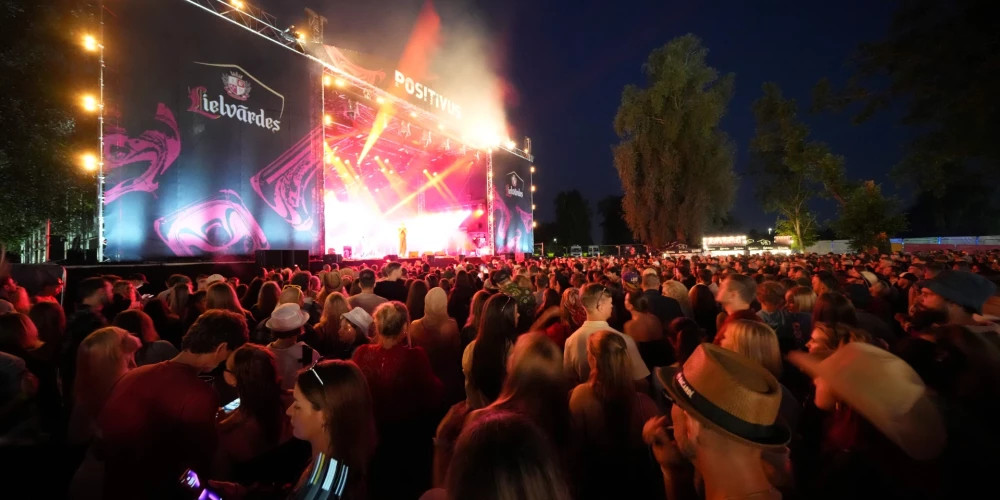 Фестиваль Positivus в этом году пройдет всего один день на новой площадке