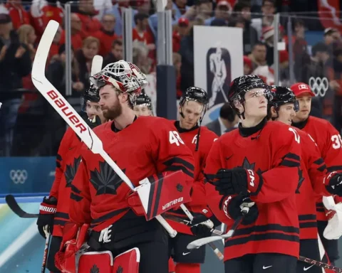Канадские хоккеисты одержали победу над Швейцарией на олимпиаде в Милане