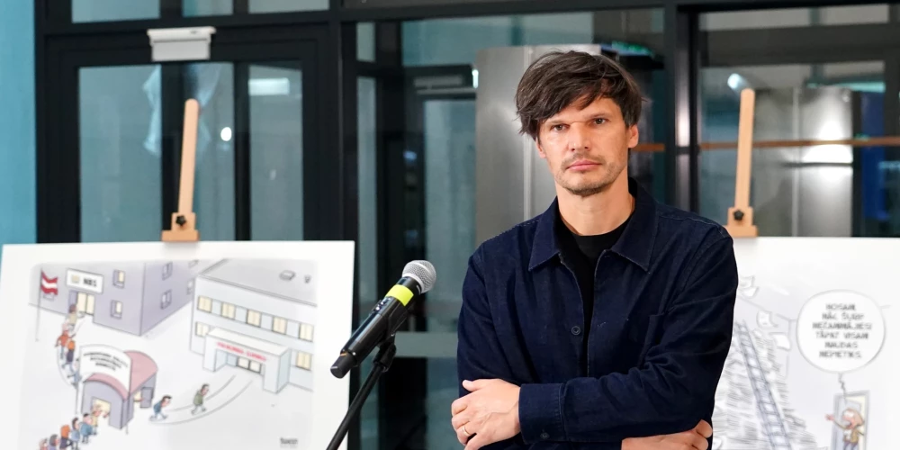 Латвийский карикатурист Гатис Шлюка о краже его идей с помощью ИИ