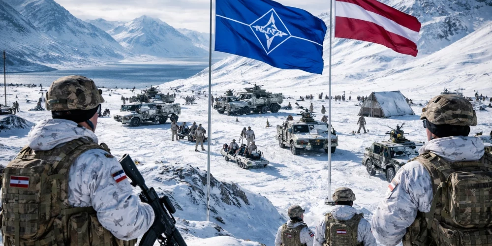 Латвия участвует в миссии НАТО "Арктический страж" для укрепления позиций в Арктике