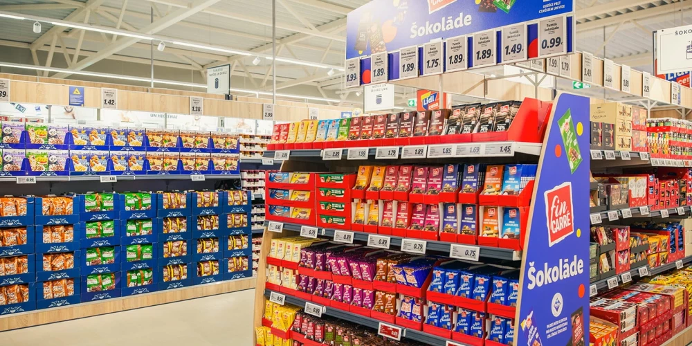 Lidl снижает цены на шоколад и сладости в Латвии