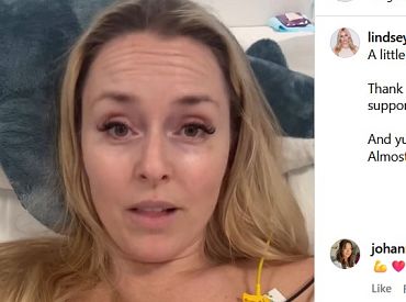 Линдси Вонн прошла четыре операции и не сожалеет о выступлении на Олимпиаде в Италии