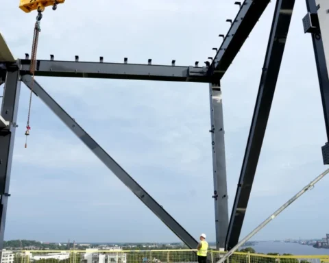 Литовская компания займёт миллионы для завершения офисного центра в Риге на Кипсале