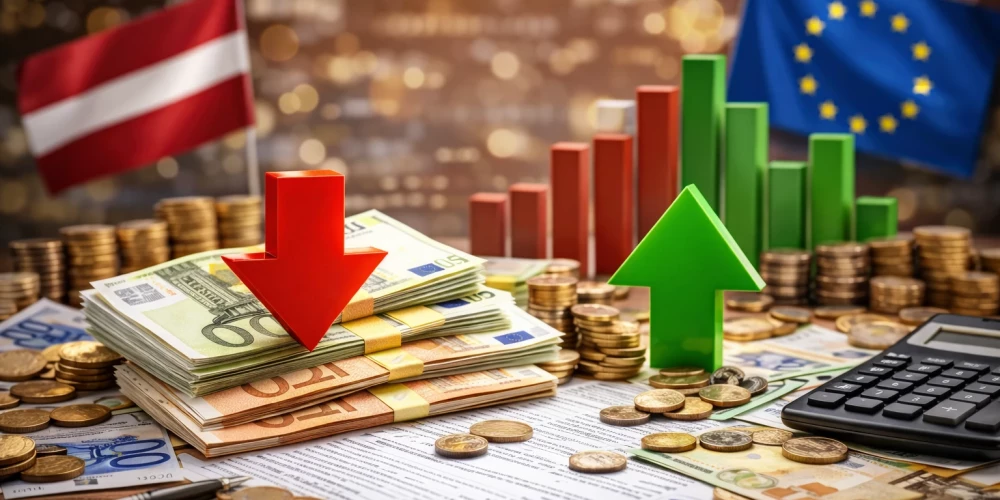 Налоговые доходы бюджета Латвии снизились на 74,3 миллиона евро в 2025 году