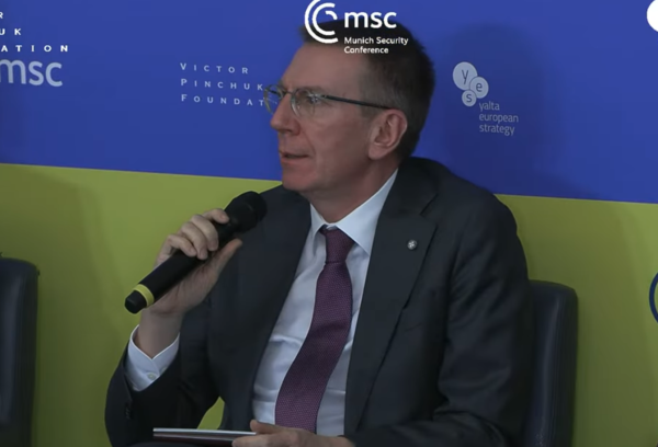 Ринкевичс призвал к давлению на Россию на конференции в Мюнхене