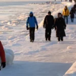 Рижский залив опасен из-за дрейфующего льда, предупреждают синоптики