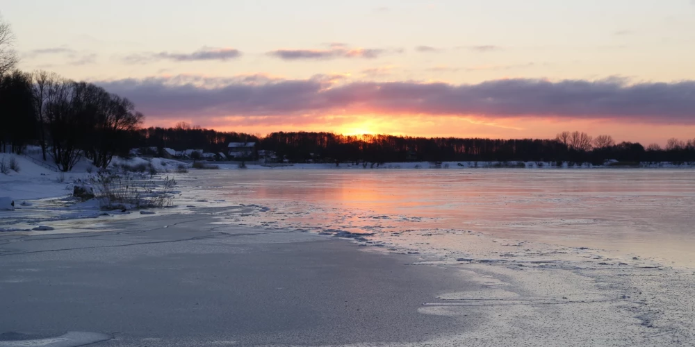 Самое холодное утро в Европе: температура в пригородах Даугавпилса достигла -32 градусах