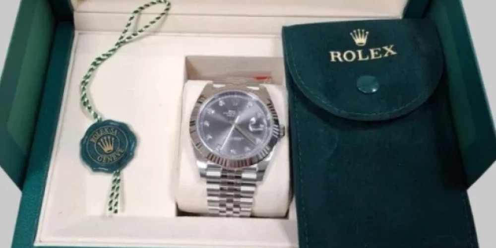 Следователь VID подозревается в незаконном завладении часами Rolex и легализации их