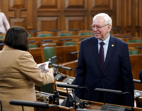 Спикер Сейма Латвии подписала письмо в поддержку Трампа по инициативе США и Израиля