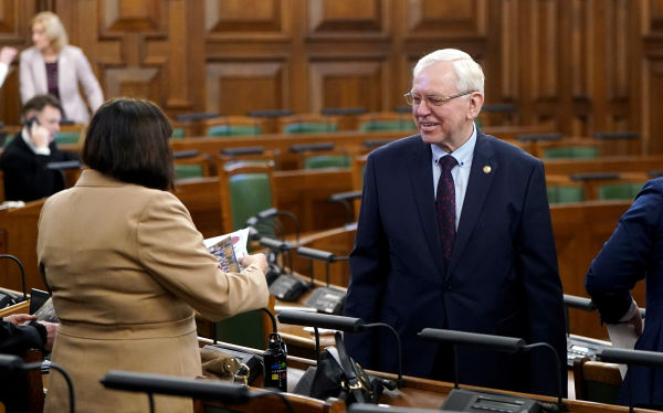 Спикер Сейма Латвии подписала письмо в поддержку Трампа по инициативе США и Израиля
