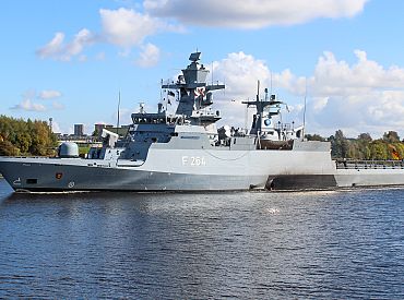 В Гамбурге арестованы двое диверсантов, повреждавших корвет германского флота