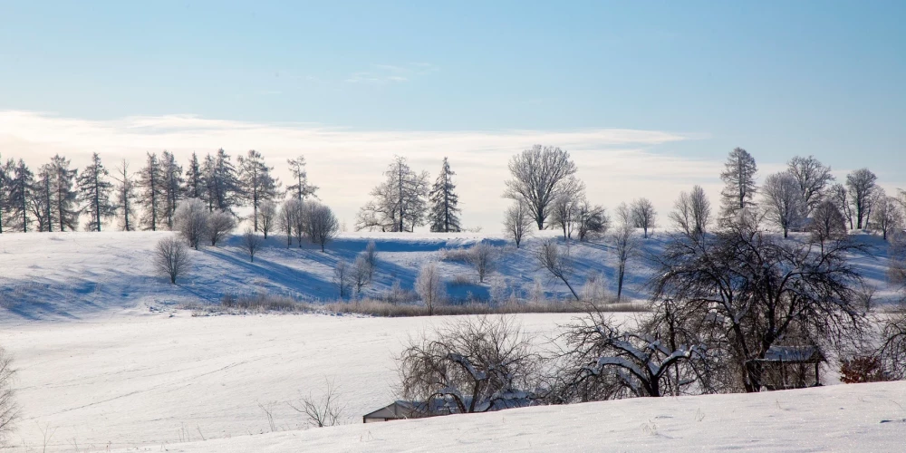 В Латвии ожидается мороз до -14 градусов и ясная погода в субботу