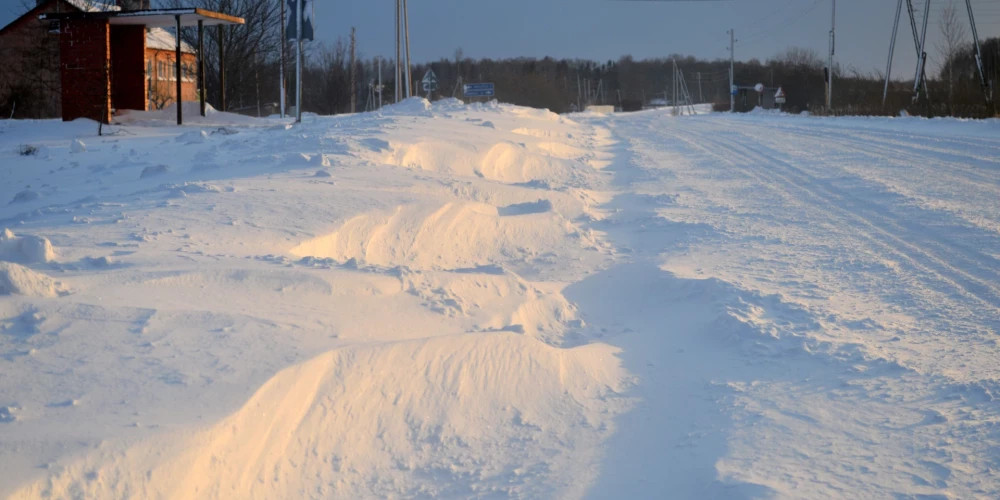 В Латвии ожидается усиление ветра и снег в субботу