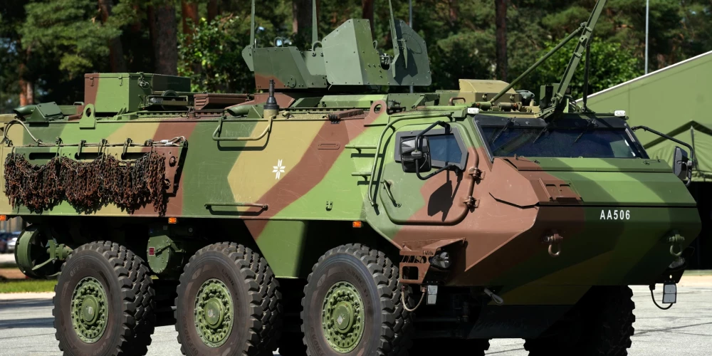 В Латвии продолжается строительство площадок для бронетехники национальных вооруженных сил