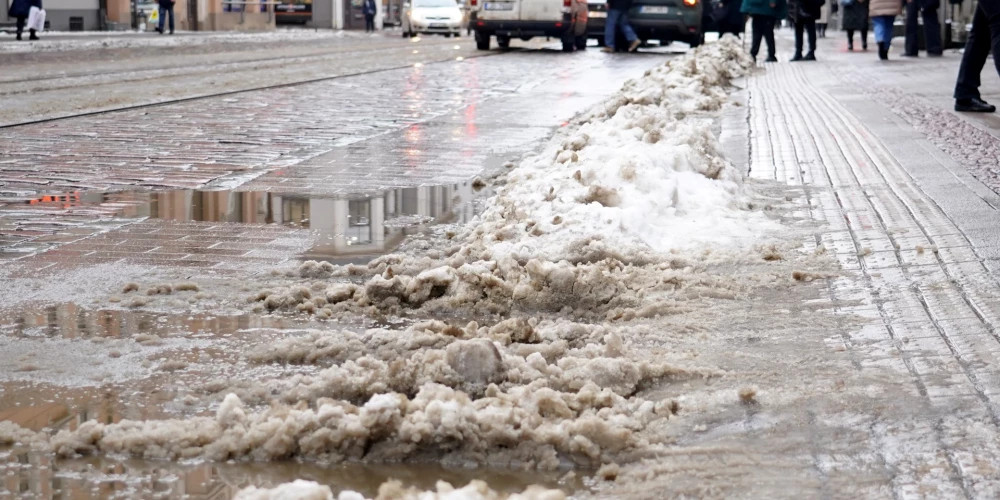 В Латвии в воскресенье температура поднимется до +2, ожидаются осадки