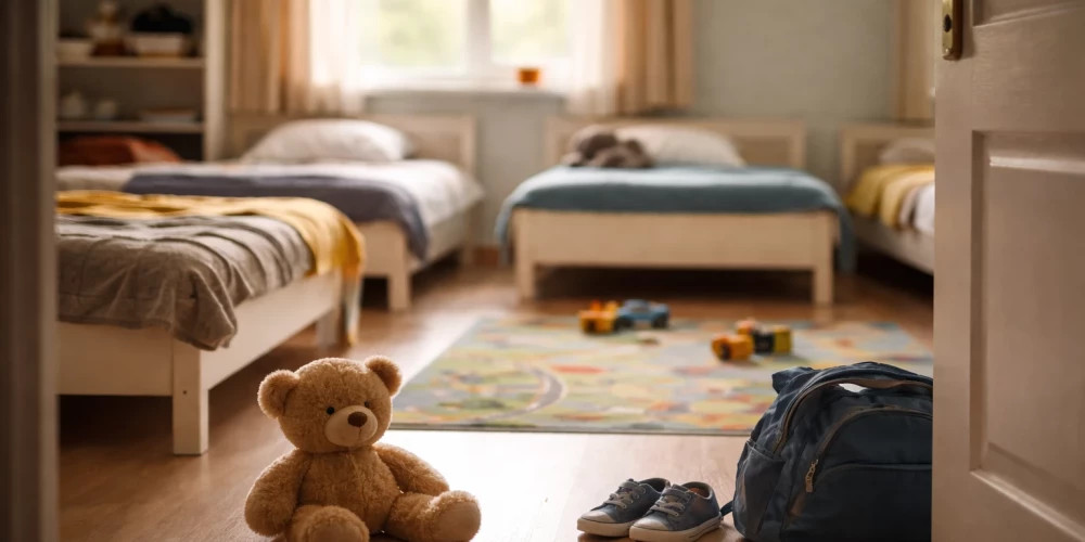 В Риге растёт количество детей, изымаемых из семей, кризисный центр переполнен