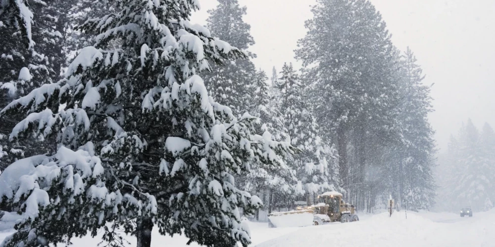 В среду в Латвии ожидается снег и облачная погода